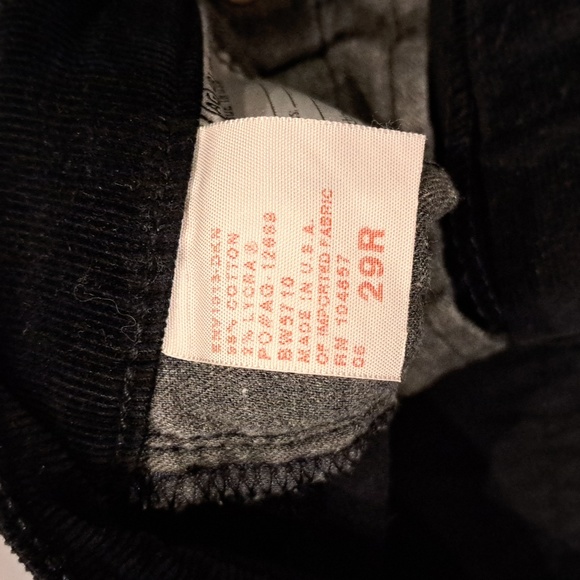 Adriano Goldschmied, Size 29Rx34" Dark Blue, Boot Cut Jeans (w/defect) - Picture 4 of 6